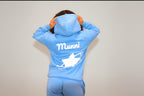 Munni Galaxy Hoodie - Baby blue