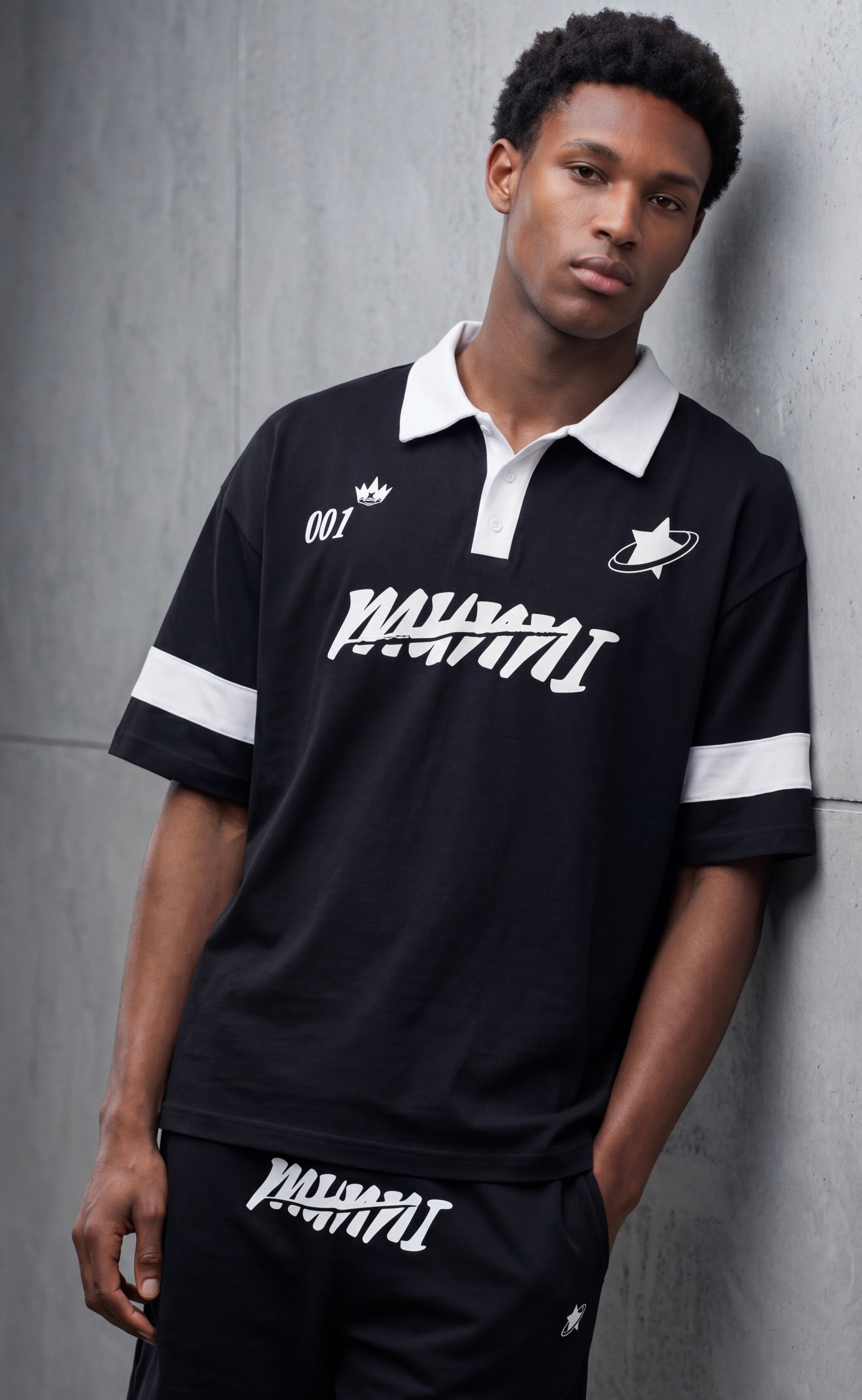 MUNNI Crown Assembly Jersey Polo 001