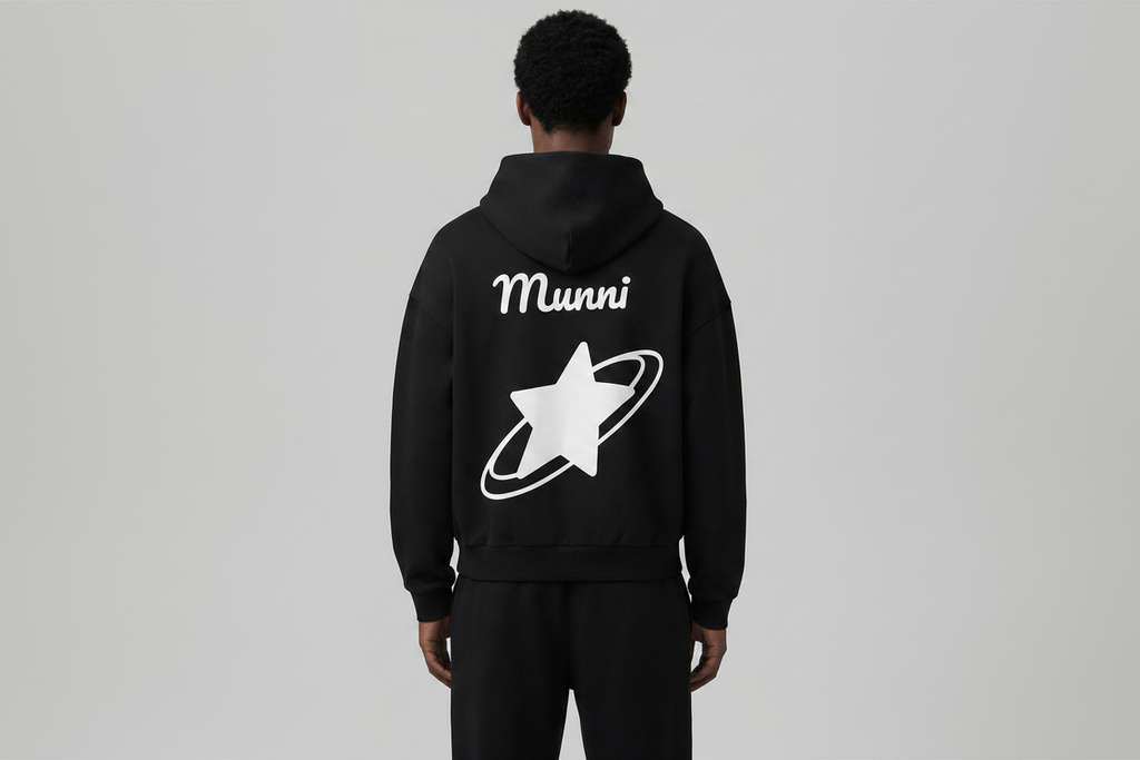 MUNNI Galaxy Hoodie - black